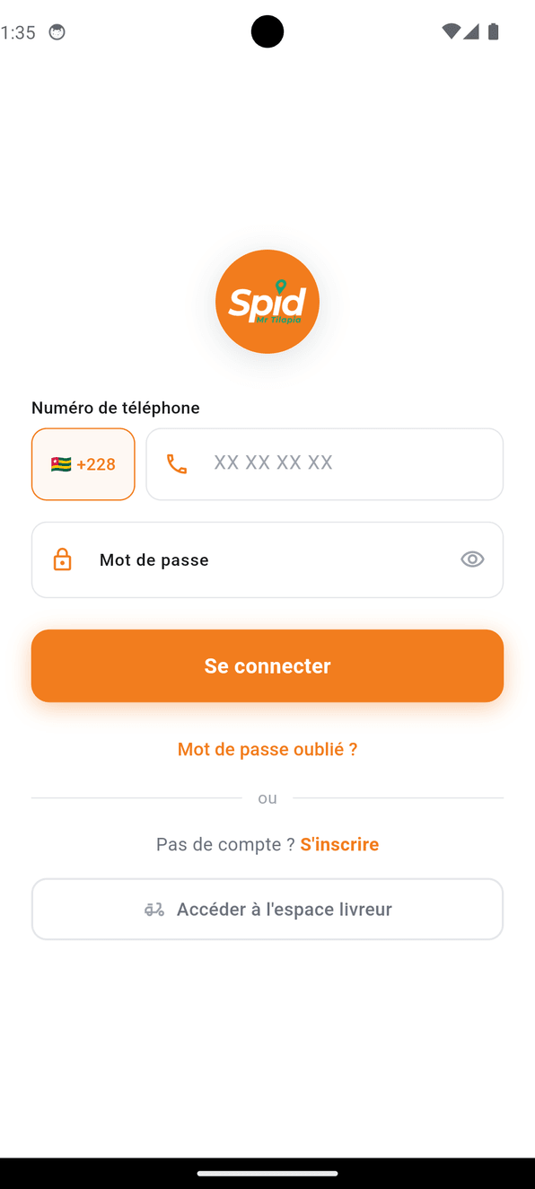 Écran 2 de l'application SPID
