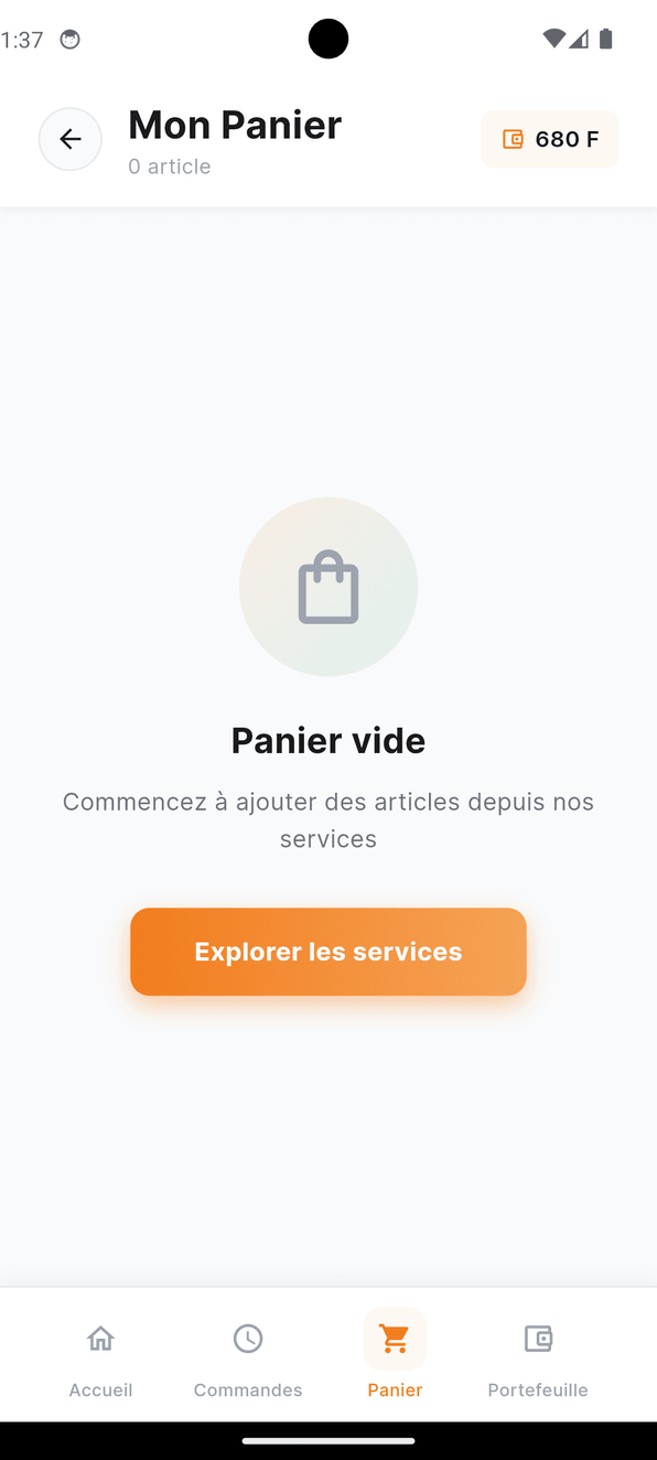Écran 5 de l'application SPID