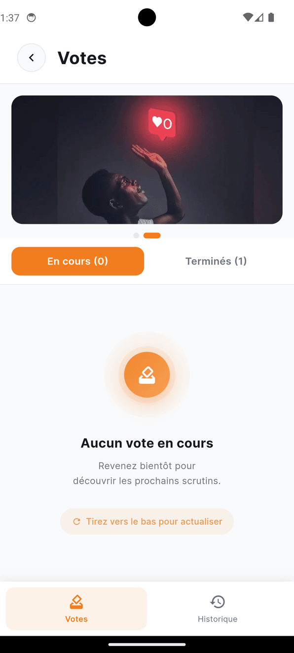 Écran 8 de l'application SPID