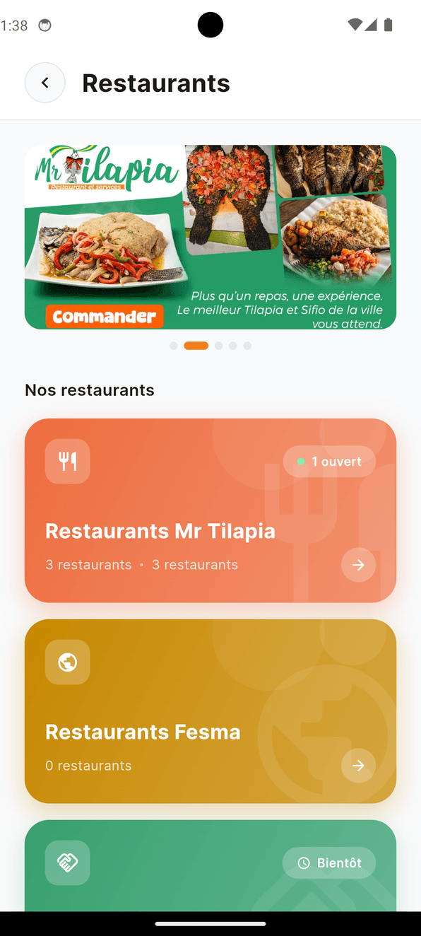 Écran 10 de l'application SPID